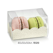 Tortastúdió Macaron doboz, 80×50×50cm, kicsi sütés és főzés