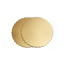 Tortastúdió Prémium tortaalátát, hullámos, arany, 3mm, 20cm - csomag sütés és főzés