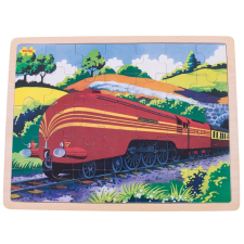 történelmi vonatos fa puzzle - hamilton hercegnő puzzle, kirakós