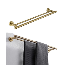  Törülközőtartó, acélanyag, 50 cm szélesség, 002yg fürdőszoba kiegészítő