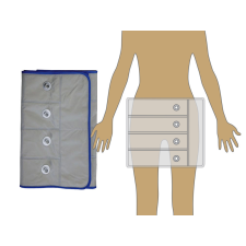  Törzs mandzsetta L méret 4 légkamrás PQ-1000-hez gyógyászati segédeszköz