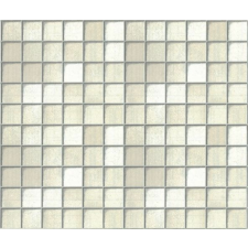 TOSCANA WHITE / fehér mozaik ezüst fugával 45cm x 15m öntapadós tapéta tapéta, díszléc és más dekoráció