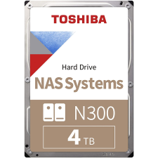 Toshiba 4TB N300 SATA3 3.5" NAS HDD (Bulk) (HDWG440UZSVA) merevlemez