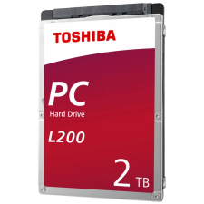 Toshiba L200 2TB 2.5" 5400rpm 128MB SATA HDWL120UZSVA merevlemez, ssd