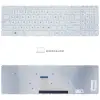Toshiba Satellite L50-B, L50D-B, S50-B, P50-C, S55-A gyári billentyűzet (US kiosztás, fehér, keret nélkül)