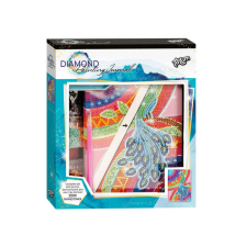  Totum: Gyémántfestés készlet páva kreatív és készségfejlesztő