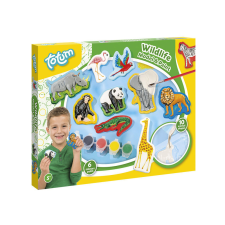  Totum: Vadállatok gipszkiöntő kreatív és készségfejlesztő