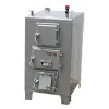 TOTYA Klasszik 4, 40kW B vegyestüzelésű kazán +auto huzatszabályzóval + órával + szigeteléssel, hátsó füstcső