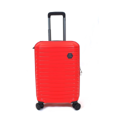 TOUAREG négykerekes piros kis bőrönd TG663 S-piros