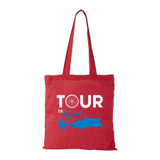 Tour de Tisza - Bevásárló táska piros ajándéktárgy