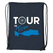 Tour de Tisza - Sport táska navy kék tornazsák