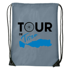 Tour de Tisza - Sport táska szürke tornazsák