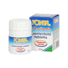  TOVITA+D3-VITAMIN CSONTEROSITO TABL. 60X vitamin és táplálékkiegészítő