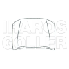  Toyota Hilux Vigo 2005.08.01-2011.08.31 Gépháztető Turbo lyuk nélkül (0SUG)