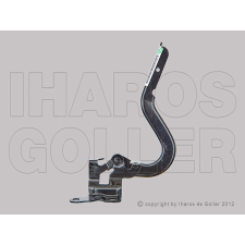  Toyota Yaris 2011.10.15-2014.06.30 Gépháztető zsanér jobb (042I) karosszéria elem