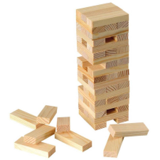ToyToyToy 54 darabos fa toronyépítő játék barkácsolás, építés