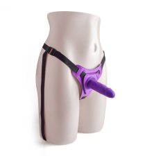 Toyz 4 Lovers strap-on hám, realisztikus dildóval (lila) műpénisz, dildó