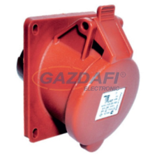 TP Electric 3126-321-1600 4X32A - Beépíthető dugalj (egyenes)- 70x70 alap (IP44) villanyszerelés