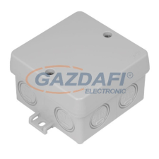 TP Electric 3309-204-0600 Kötődoboz 75x75x50mm IP67 perforált oldalfalú villanyszerelés
