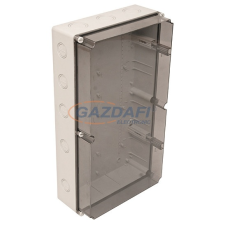 TP Electric 3310-252-0100 Ipari doboz 145x300x540mm IP67 átlátszó tető villanyszerelés