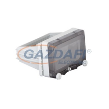 TP Electric 3340-324-0600 Modul ablak 4 férőhelyes süllyesztett, kalapsínnel, 80mm mély villanyszerelés