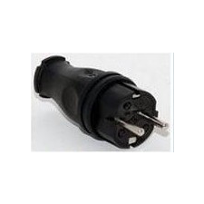 TP Electric GUMI DUGVILLA 16A FEKETE villanyszerelés