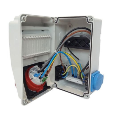 TP Electric IPARI CSATLAKOZÓ DOBOZ 2x 2P+F és 1x 5P32A vezetékelve villanyszerelés