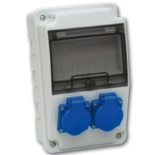 TP Electric Ipari csatlakozó doboz falon kívüli 2x 2P+F 3318-200-0000 villanyszerelés