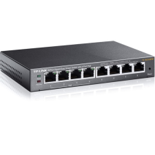 TP-Link TL-SG108PE 8port GbE LAN 4x PoE menedzselhető asztali Switch hub és switch