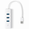 TP-Link USB TP-LINK UE330 - USB 3.0 to Gigabit Ethernet Network Adapter with 3-Port USB 3.0 Hub (UE330)
