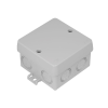 TPLAST Kötődoboz 75x75x50mm IP67 perforált oldalfalú