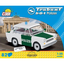 Trabant 601 Rendőrautó 1:35 méretarány barkácsolás, építés