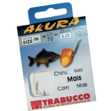 Trabucco Akura Mais Libr.01X0,30 előkötött horog horog
