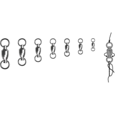  Trabucco Bb Swivel Solid Ring 6db 02, forgó horgászkiegészítő
