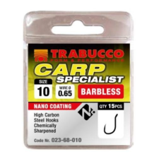 Trabucco Carp Specialist szakáll nélküli horog 10 15 db horog