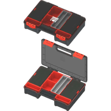 Trabucco Flexistak Tackle & Feeder Box 35*25*8cm, szerelékes doboz csali