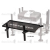 Trabucco GNT-X36 SLIM SIDE TRAY XL OLDALTÁLCA