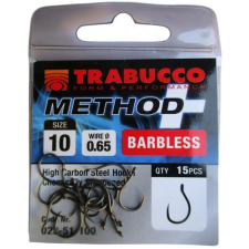  Trabucco Method Plus Feeder szakáll nélküli horog 14, 15 db/csg horog