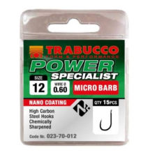 Trabucco Power Specialist mikro szakállas horog 16 15 db horog