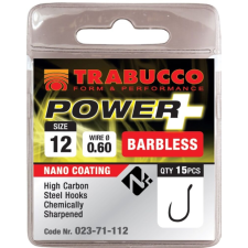 Trabucco Power + szakállnélküli horog 16 15db/csg horog