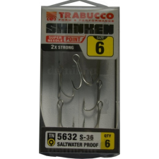 Trabucco SHINKEN DOUBLE HOOKS S-36 PS #10 6db/csg, kettes horog horog