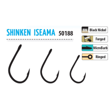 Trabucco Shinken Hooks Iseama W/R Bn #1 10 db horog horog