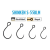 Trabucco Shinken Hooks S-55Blm Bn #10 10 db szakáll nélküli horog