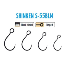 Trabucco Shinken Hooks S-55Blm Bn #6 10db szakáll nélküli horog horog