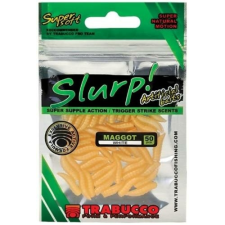 Trabucco Slurp Bait Maggot natural White 50 db, natur fehér műcsonti csali