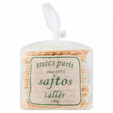Traccsparti sajtos tallér 100 g csokoládé és édesség