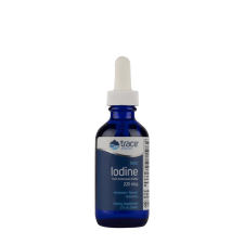 Trace Minerals ionos jód, ionizált jód, 225 mcg, 59 ml  Étrend-kiegészítő vitamin és táplálékkiegészítő