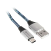 TRACER Cable USB 2.0 Type-C male - C male 1,0m black-blue