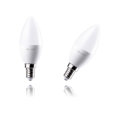 TRACER LED izzó 5W 400lm 3000K E14 - Meleg fehér (2db/csomag) (TRAZAR46499) izzó