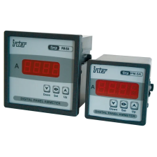 TRACON ACAMD-P-72 Digitális ampermérő áramváltós méréshez relékimenettel 72×72mm, 5A AC mérőműszer